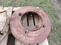 2x Oliver Wheel Weights, Sold By The Piece Times 2