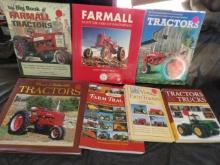 (7) Farmall & Vintage Tractor Books