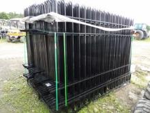 48 New AGT 108"x75" Black Fence Panels