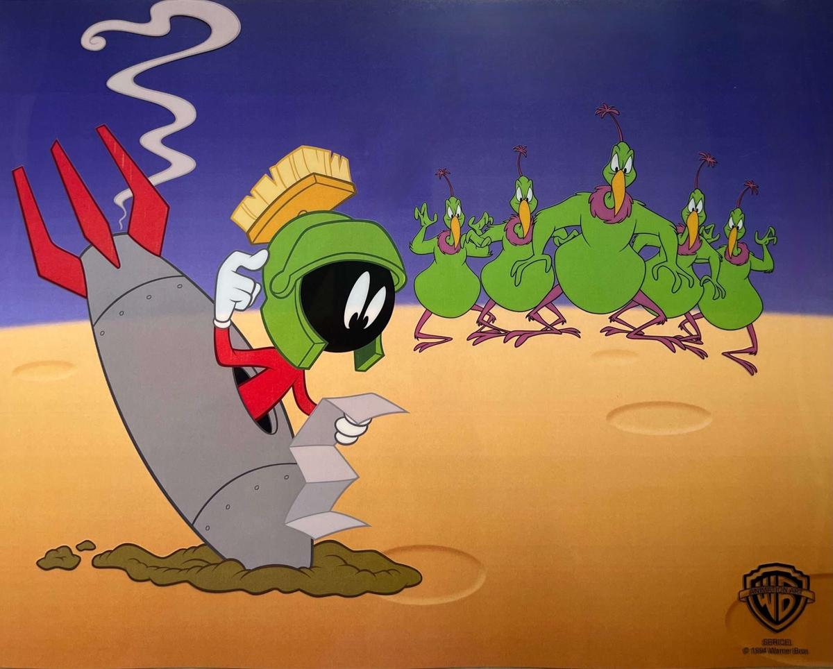 Warner Bros Looney Tunes Marvin the Martian & The Instant Martian Soldiers