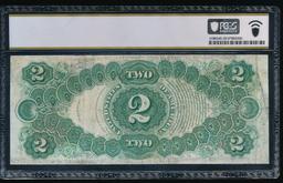 1917 $2 Legal Tender Note PCGS 25