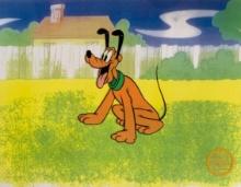 Disney Pluto Limited Edition Sericel Animation Art Cel