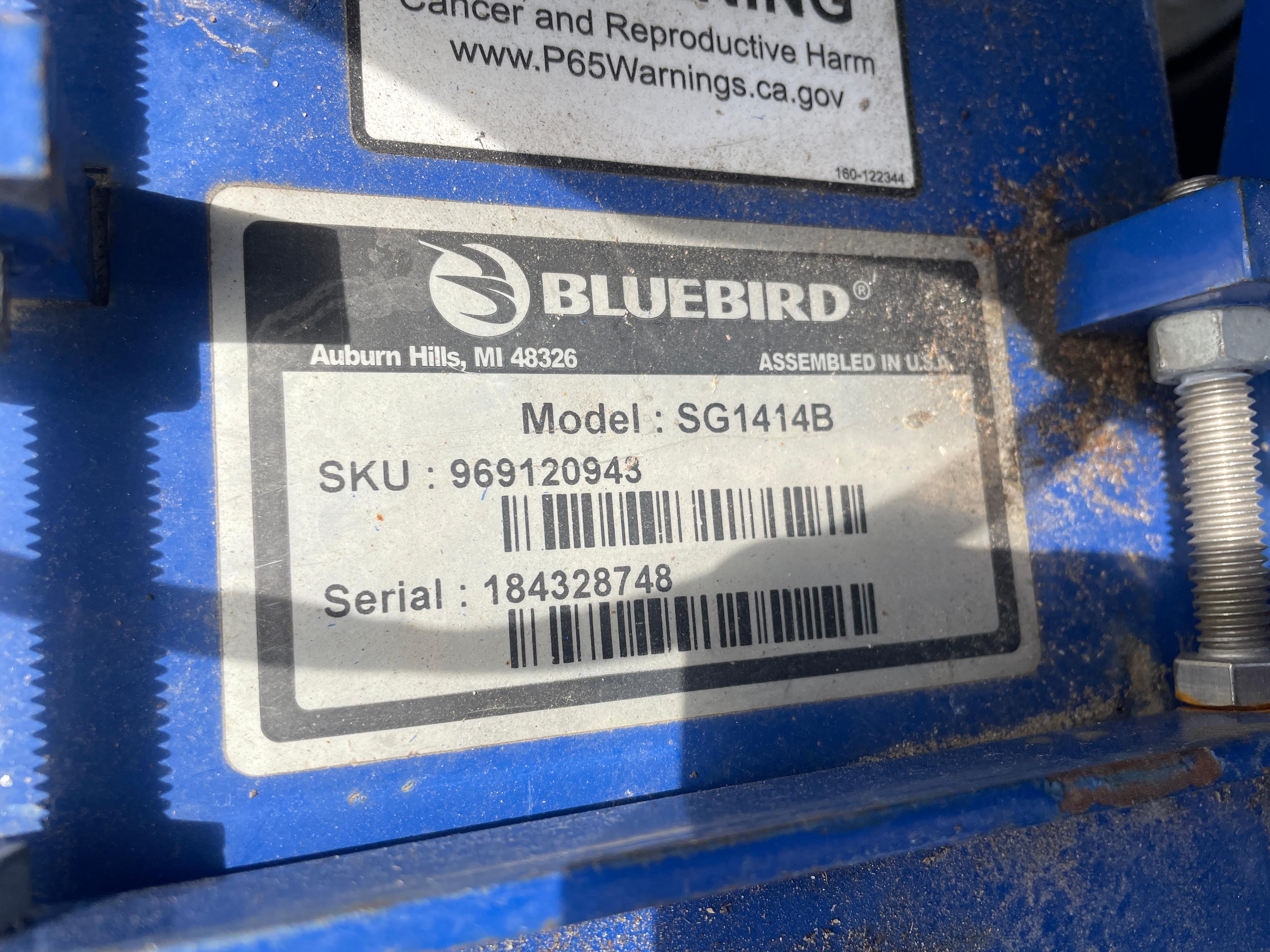 Bluebird SG1414B Walk Behind Stump Grinder