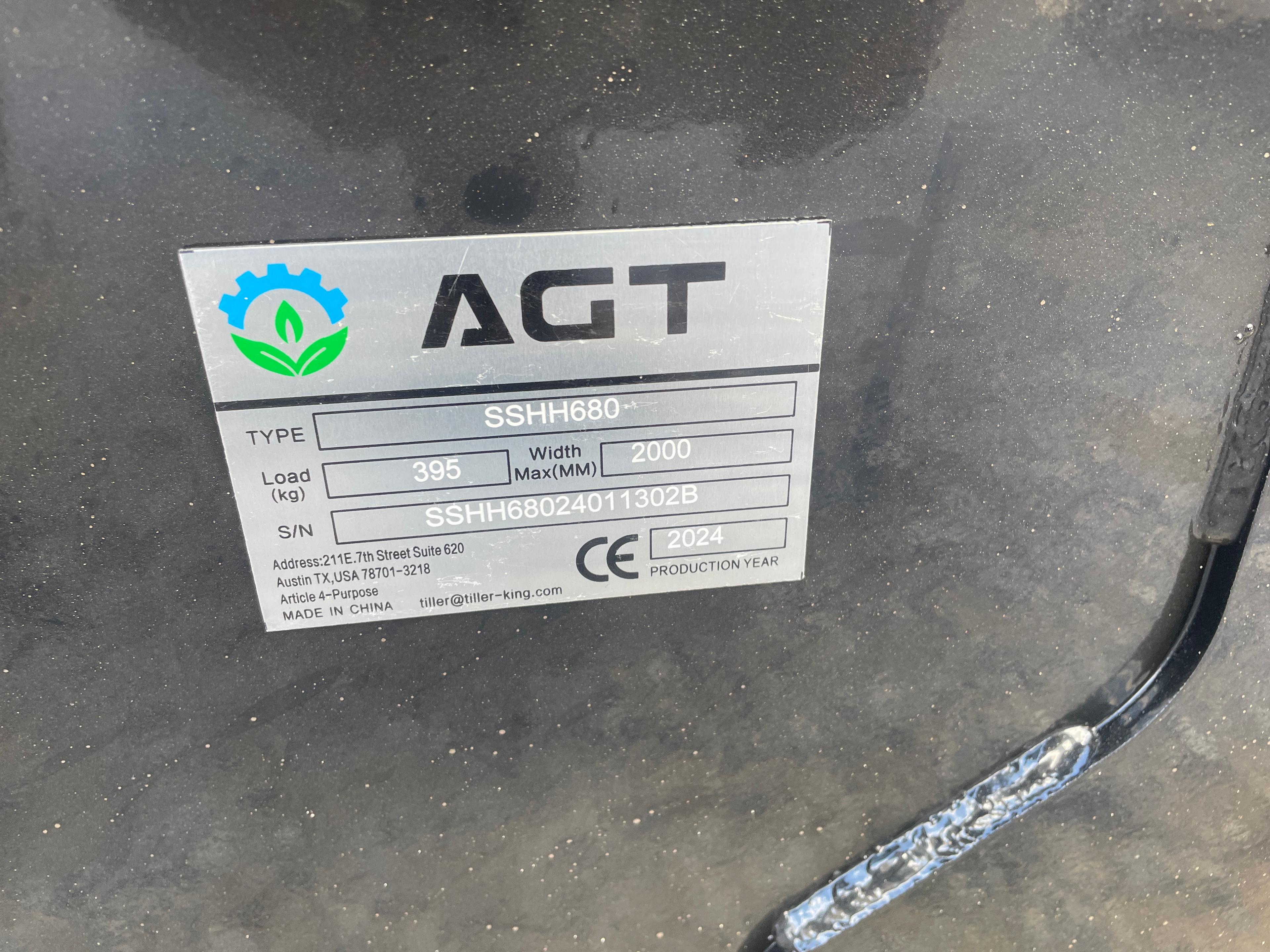 New AGT CSSHH680 Quick Attach Concrete Breaker