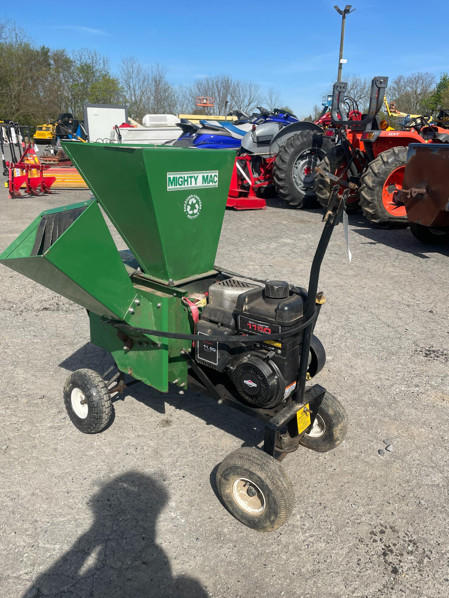 Used Mighty Mac Portable Chipper