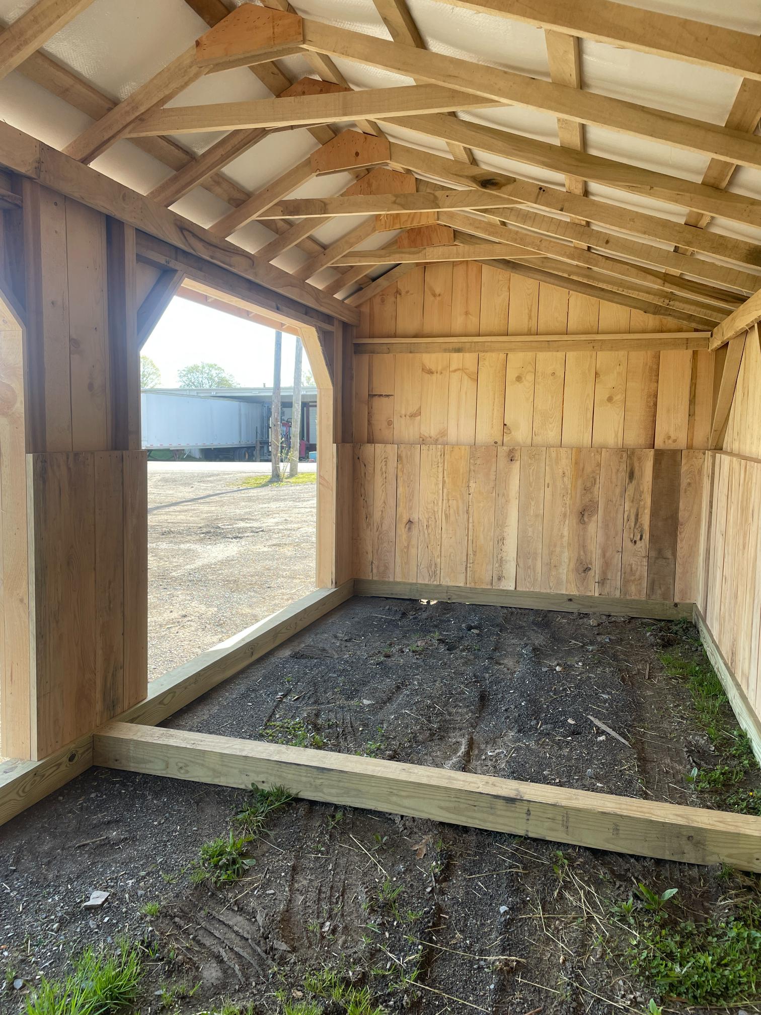 New 10'X24' Animal Run In Shed/Shelter