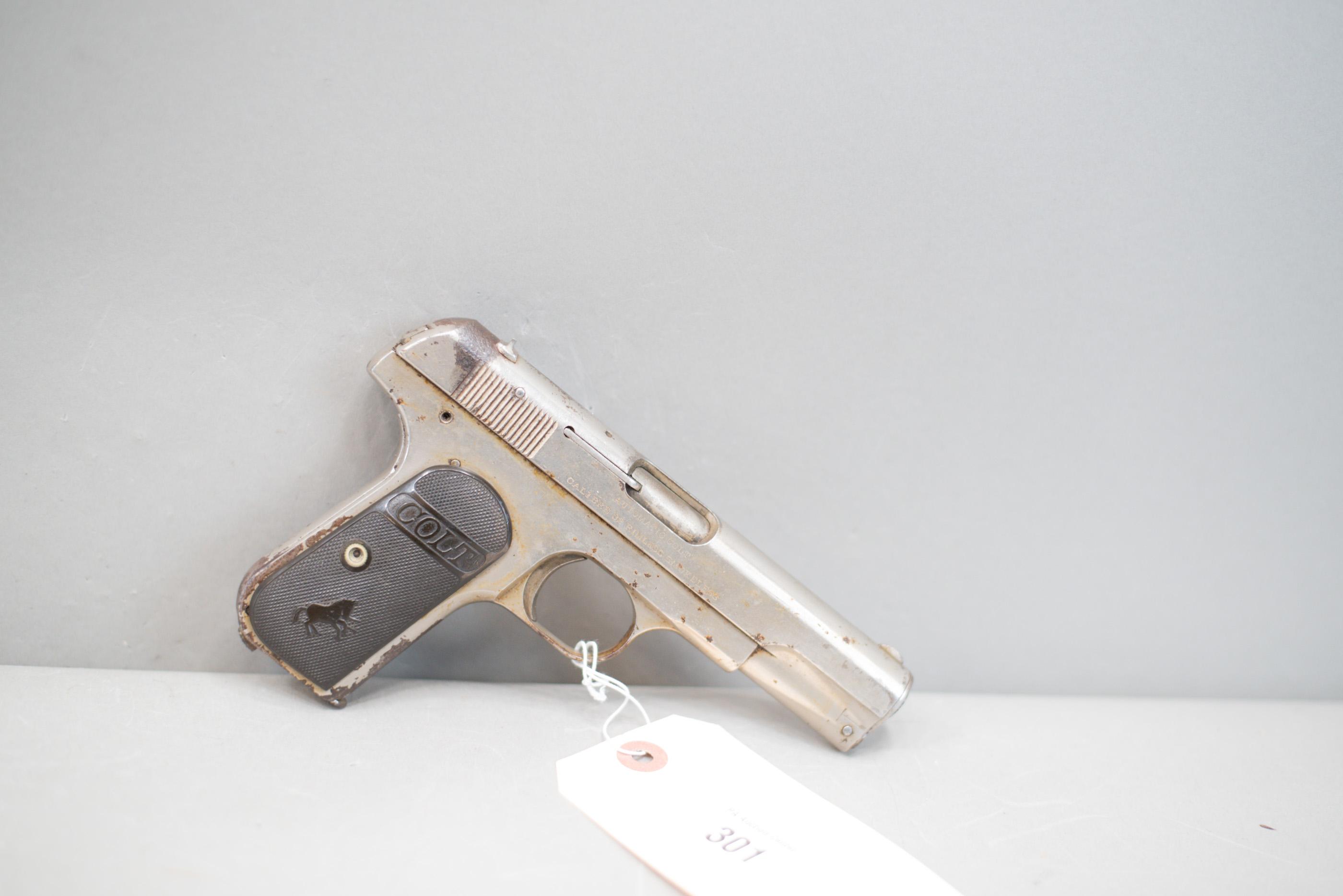 (CR) Colt M1903 Pocket Hammerless .32 Rimless
