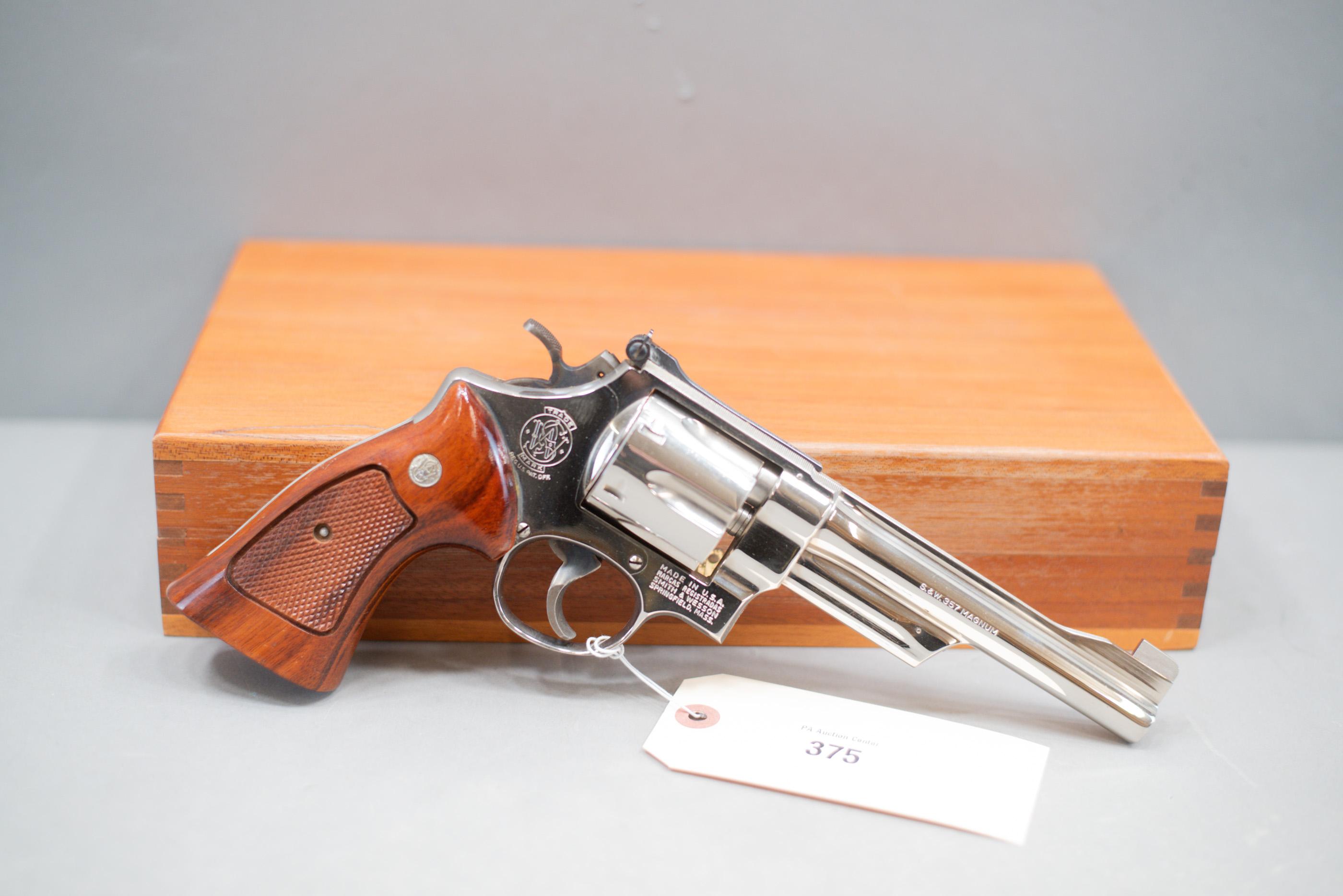 (R) Cased Smith & Wesson 27-2 .357 Magnum Revolver