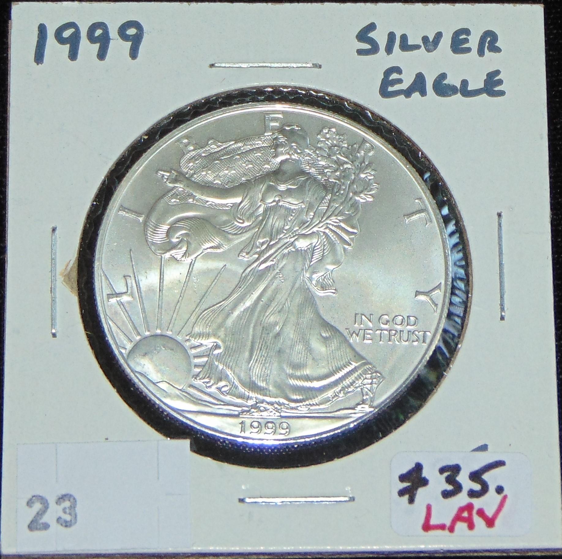 1999 Silver Eagle MS.
