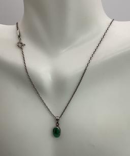 2.2g .925 Sterling Necklace 16"