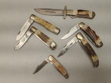 (6Pcs.) ASSORTED PARKER CUTLERY CO. KNIVES