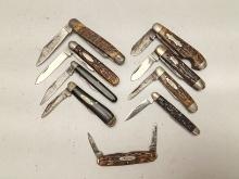 (9Pcs.) ASSORTED ROBESON FOLDING KNIVES