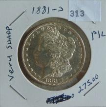 1881-S Morgan Dollar MS.