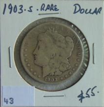 1903-S Morgan Dollar AG-G (good date).