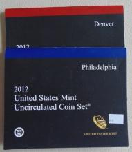 2012 P, D UNC. Set (key date).