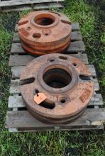 8 Axle weights (off Allis Chalmers D-17), sell 8 times the money