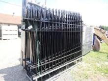 EINGP 10' Wrought Iron Fence & Posts