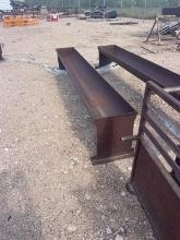 10’ Steel feed trough