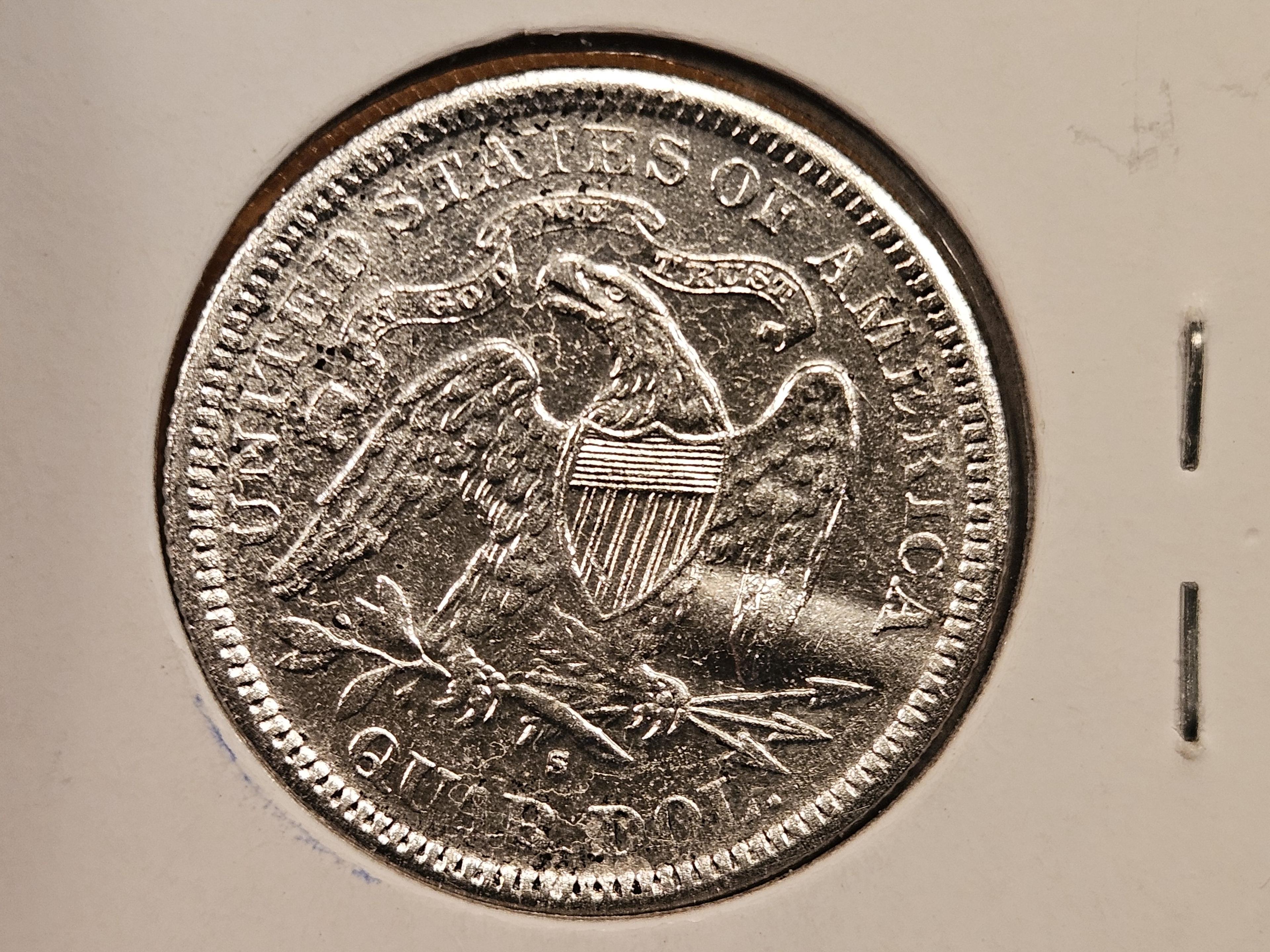 ERROR? 1876-S Seated Liberty Quarter