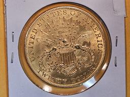 GOLD! Brilliant About Uncirculated plus 1904 Gold Liberty Head Twenty Dollars