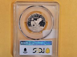 PCGS 1979-S Type 2 Susan B Anthony Dollar in Proof 69 Deep Cameo