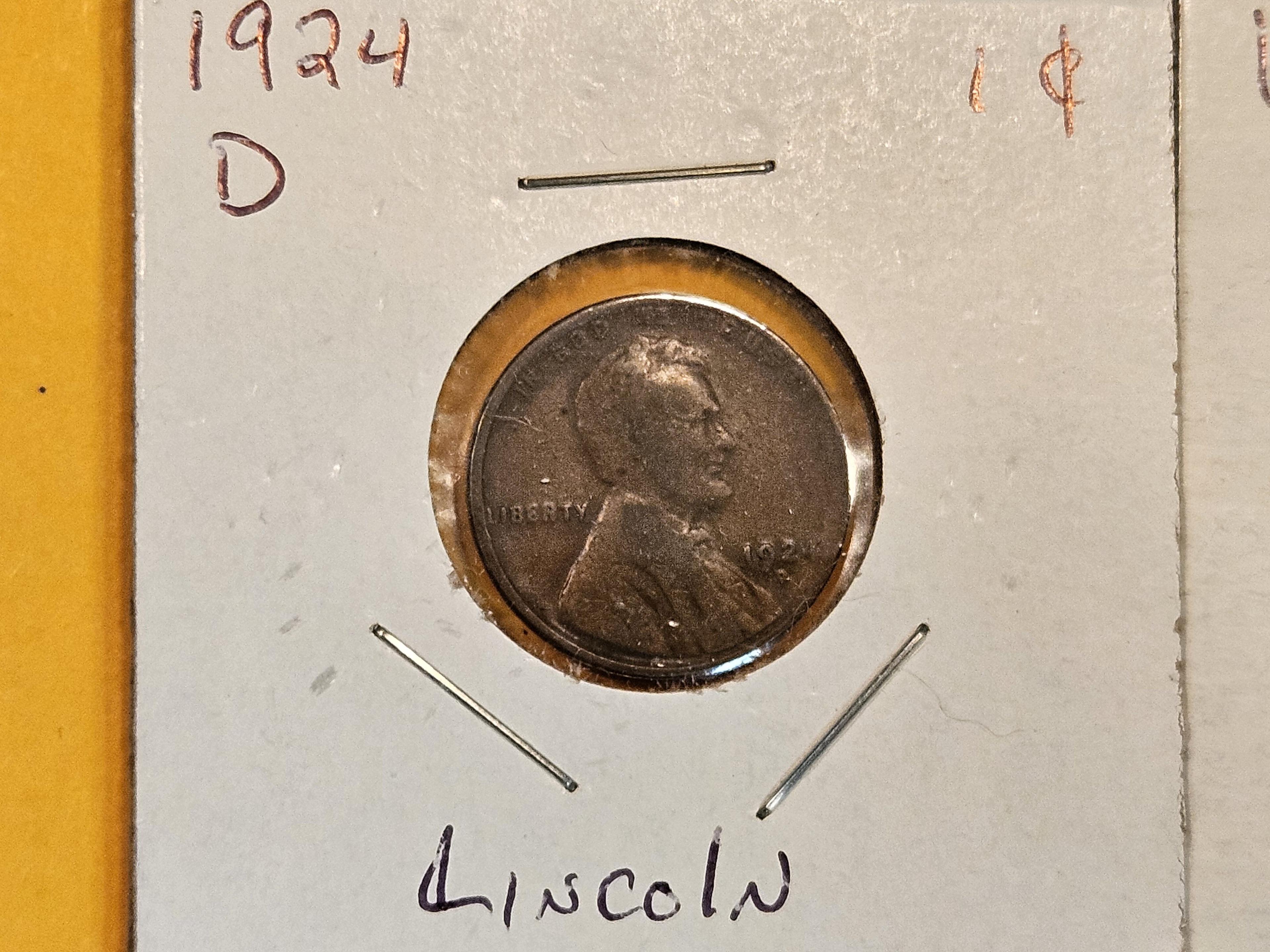 Seven Better Date small Wheat cents