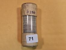 * Brilliant Uncirculated Roll of Better Date 1946-D silver Washington Quarters