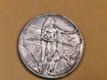 1926-S Oregon Commemorative silver Half Dollar
