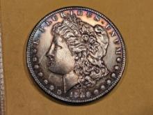 1880-S Morgan Dollar in Bright Uncirculated - details