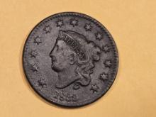 1833 Coronet Head large Cent
