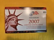 2007 US SILVER Proof Set