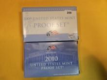 2009 and 2010 US Proof Sets