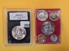 Two silver coin sets