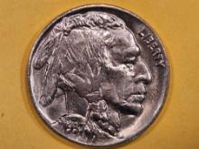 GEM Brilliant uncirculated 1937 Buffalo Nickel