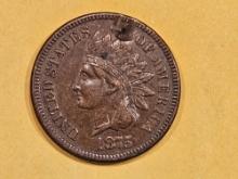 Better 1875 Indian Cent