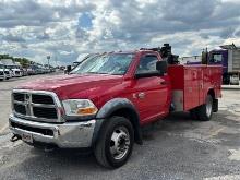 2011 DODGE 4500 UTILITY TRUCK