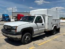 2003 CHEVROLET 3500 UTILITY TRUCK