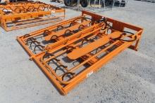 HAY ACCUMULATOR GRAPPLE SKID STEER ATTACHMENT