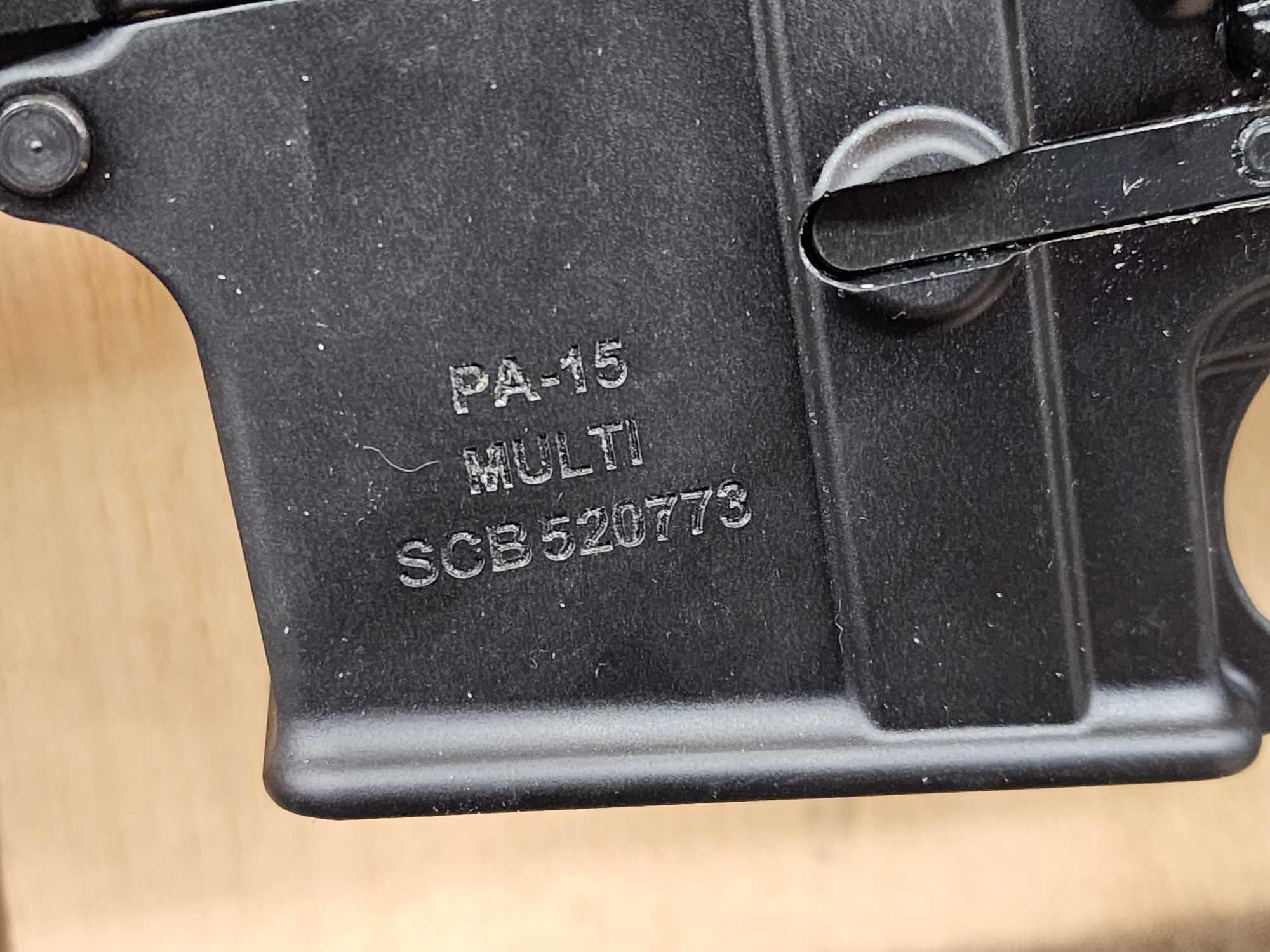 Palmetto State Armory PA15 5.56 Semi Auto Rifle
