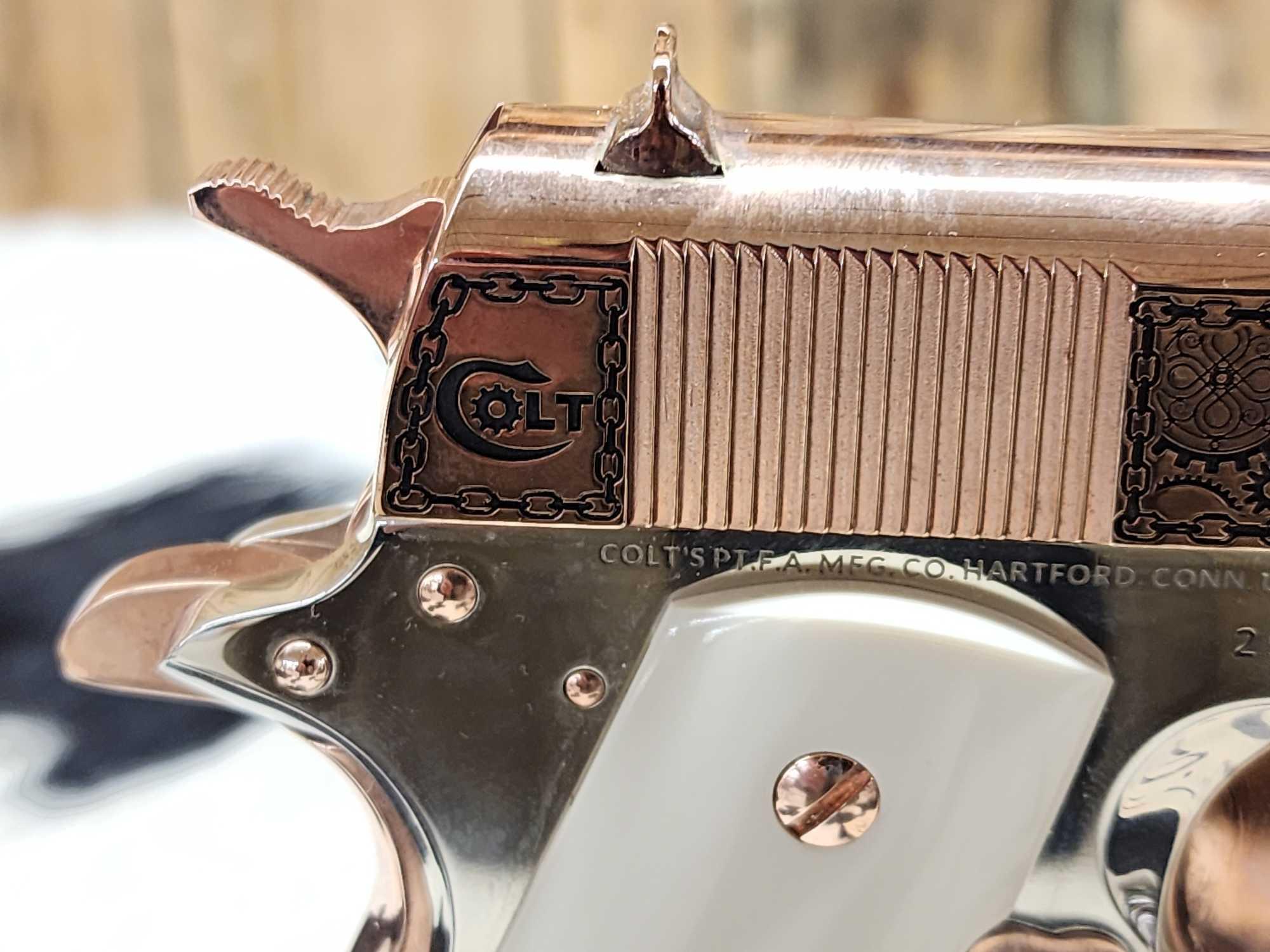 Colt 1911 Super 38 Auto Semi Auto Pistol