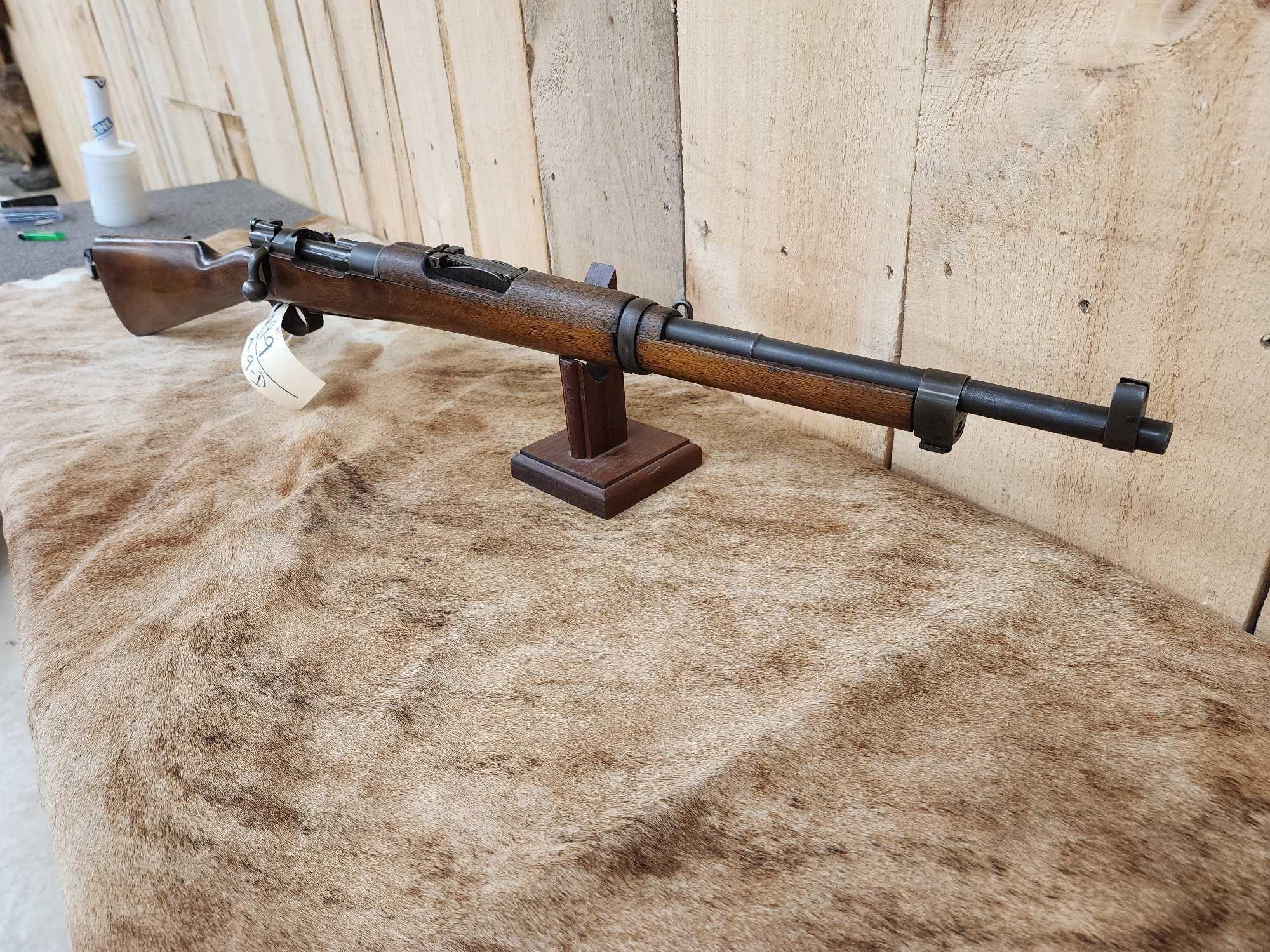 7mm German Mauser Bolt Action Rifle
