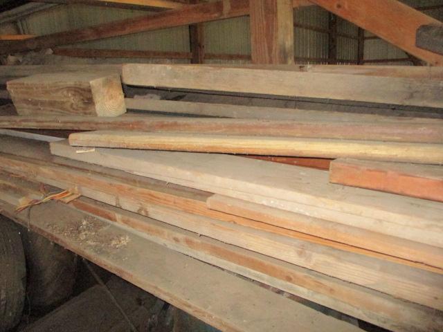 Pile of Wooden Lumber