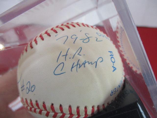 Gorman Thomas Autographed Baseball