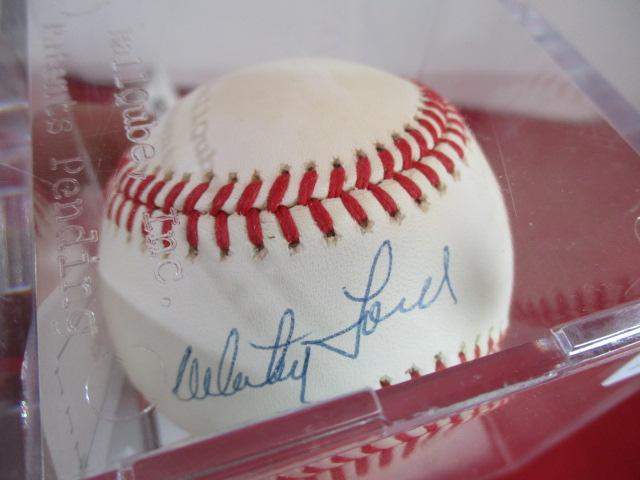 Whitey Ford Autographed Baseball w/ COA
