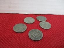 Steel War Pennies-Lot of 5