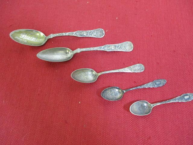 Sterling Silver Decorative Spoons