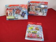 Transformers Sealed Bubble Pack Figures-Lot of 3