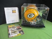 *SPECIAL ITEM-Green Bay Packers HOF Autographed Full Sized Helmet