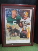 HOF Trio Autographed Signed/Numbered Print