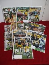 Sports Illustrated Boarded and Sleeved Special Green Bay Packers Issues-15 Issues